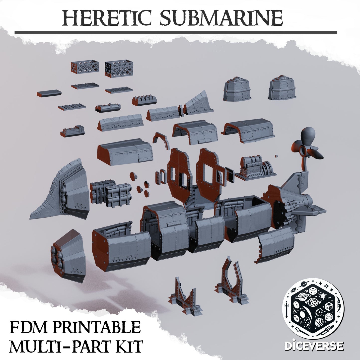 Heretic Submarine - Diceverse