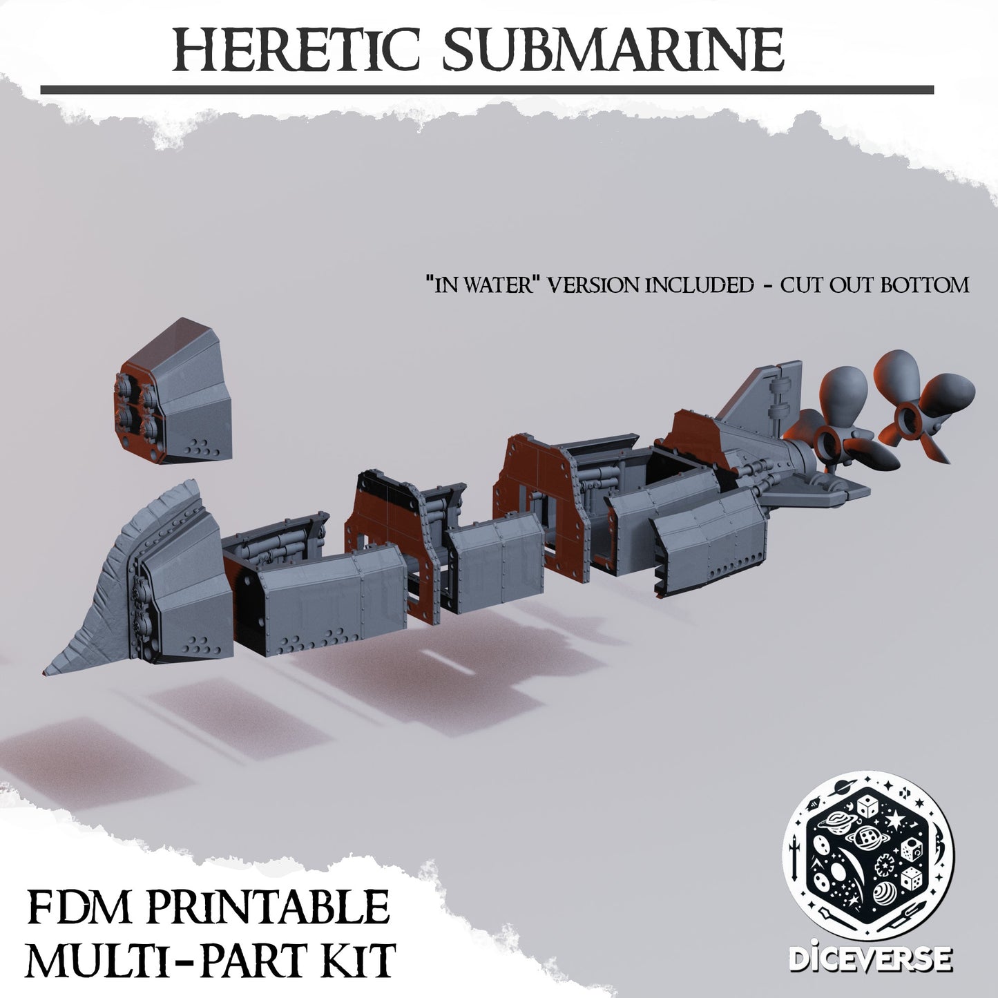 Heretic Submarine - Diceverse