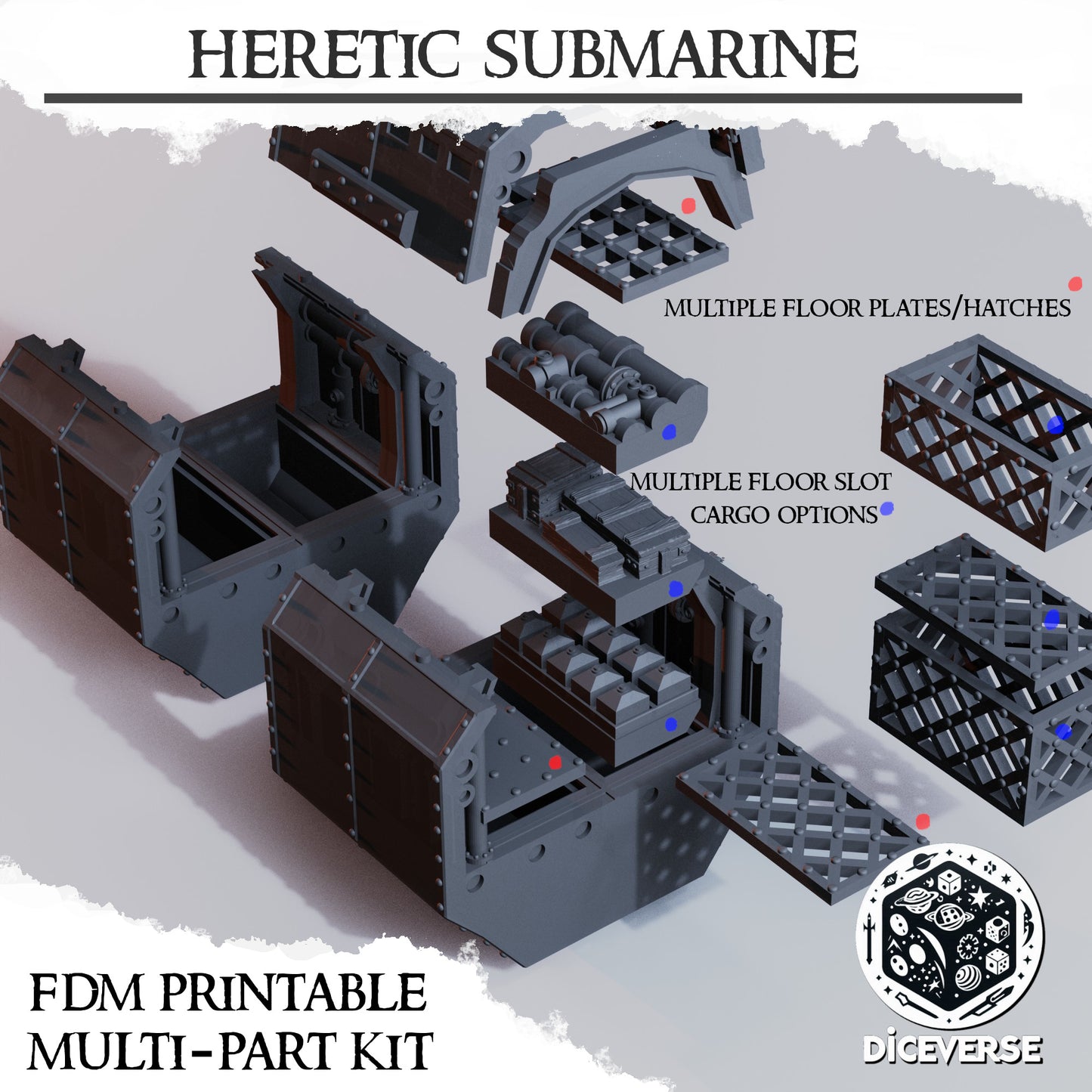 Heretic Submarine - Diceverse