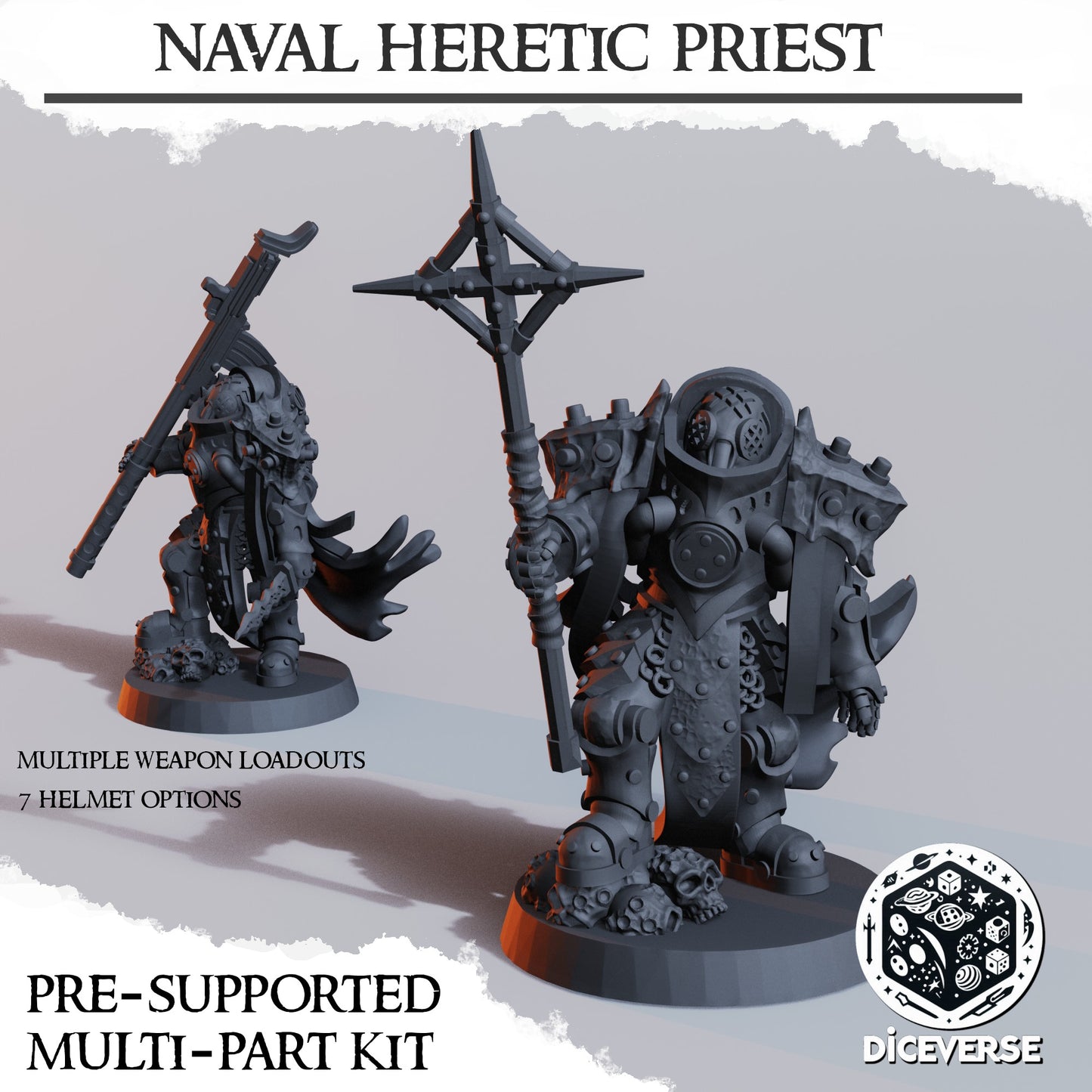2x Naval Heretic Priest - Diceverse
