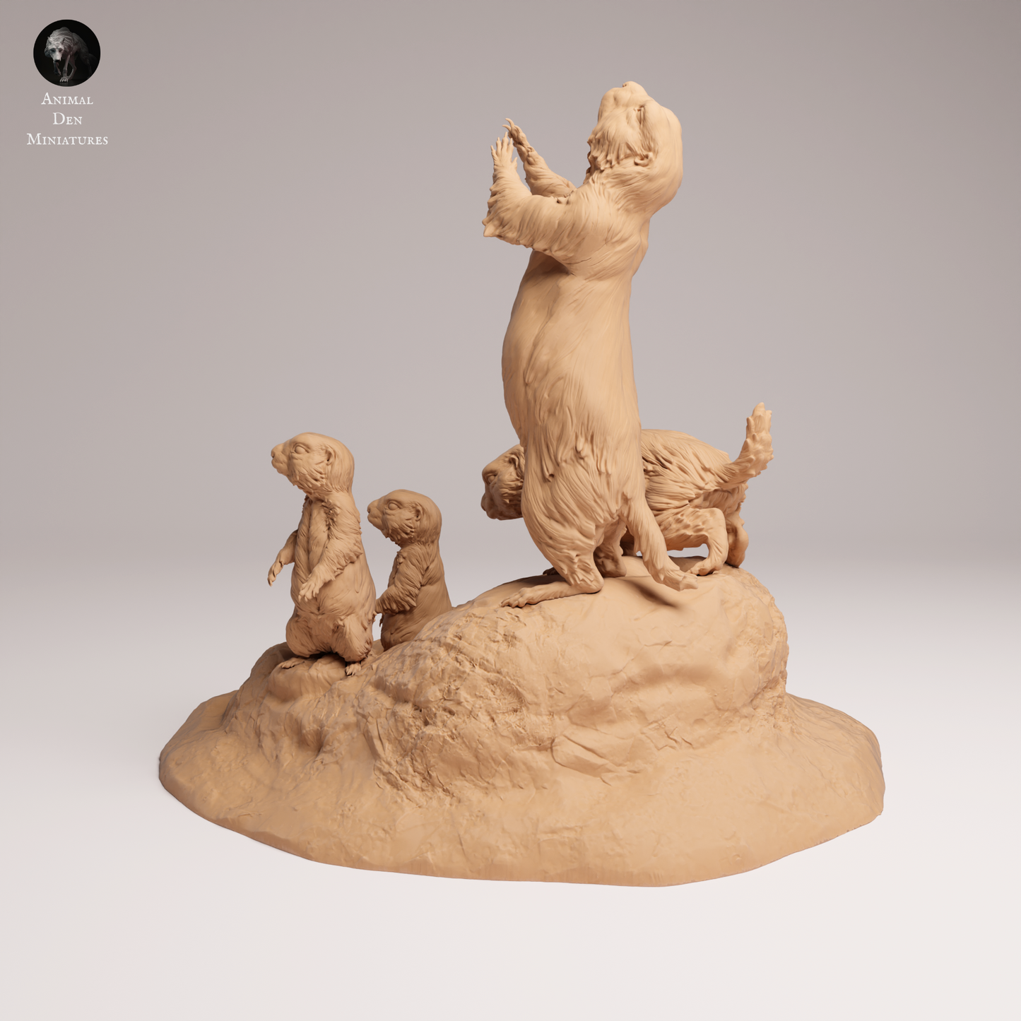 Prairie Dogs - Animal Den Miniatures
