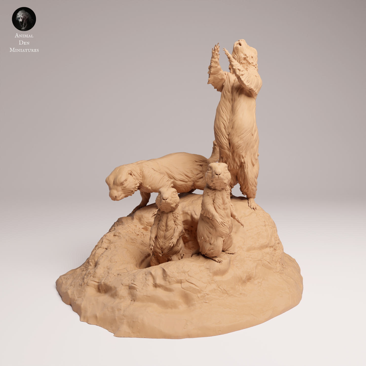 Prairie Dogs - Animal Den Miniatures