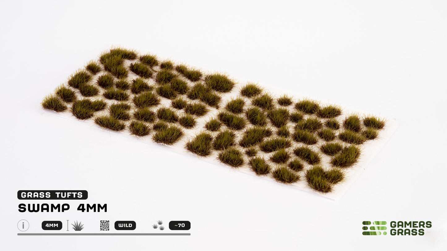 Swamp 4mm Wild - Grass Tufts - GamersGrass