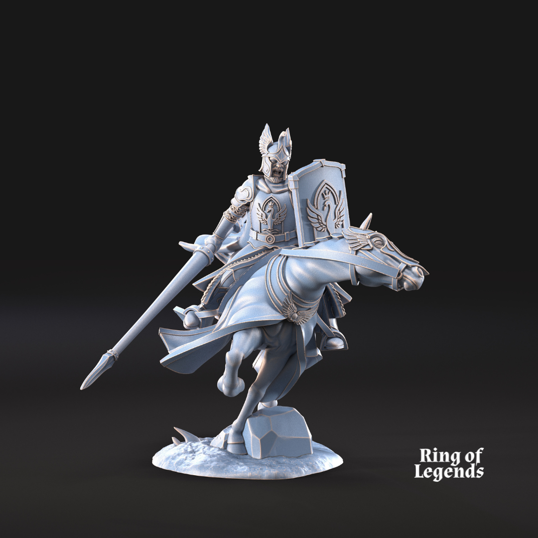 6x Swan Riders  | White Swan | Ring Of Legends - Davale Games