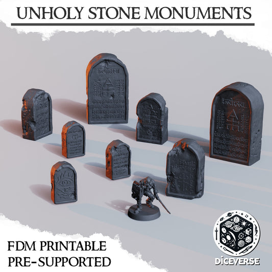Unholy Stone Monuments 2 - Diceverse