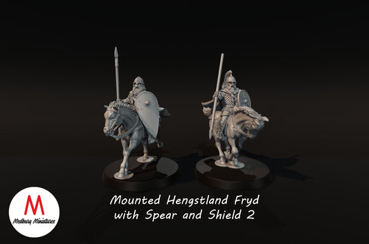 Hengstland Riders with Spears 2 - Medbury Miniatures