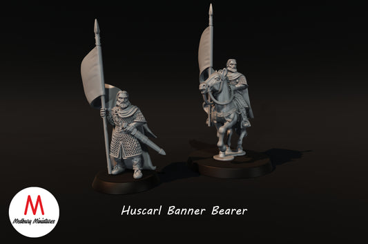 Hengstland Huscarl Bannerträger - Medbury Miniatures