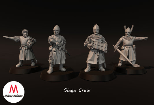 Siege Crew - Medbury Miniatures