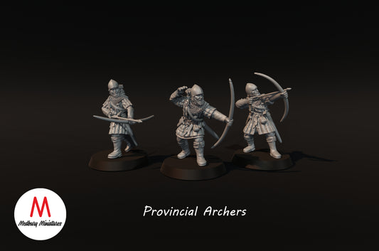 Provincial Archers - Medbury Miniatures