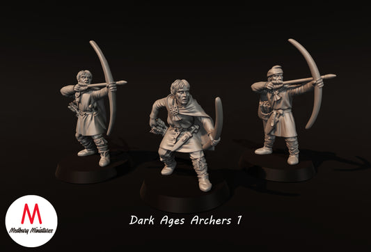 Dark Ages Archers 1 - Medbury Miniatures
