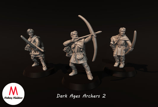 Dark Ages Archers 2 - Medbury Miniatures
