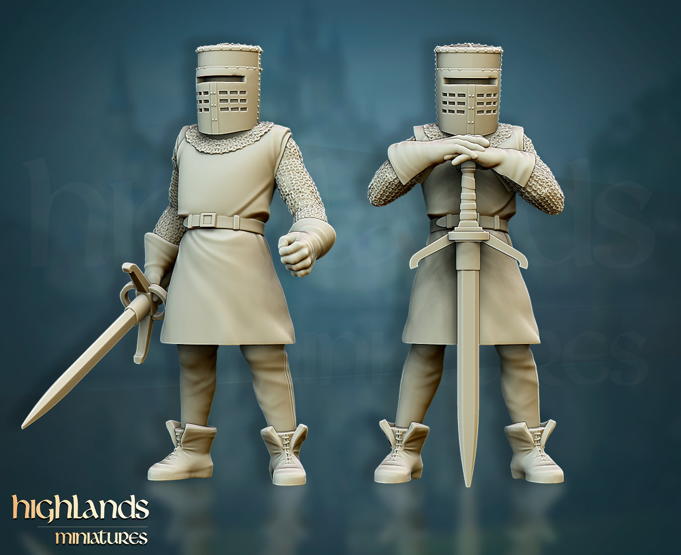 Monty Python Hammer Image Black Knight from Monty Python - Highlands Miniatures – HammerLine