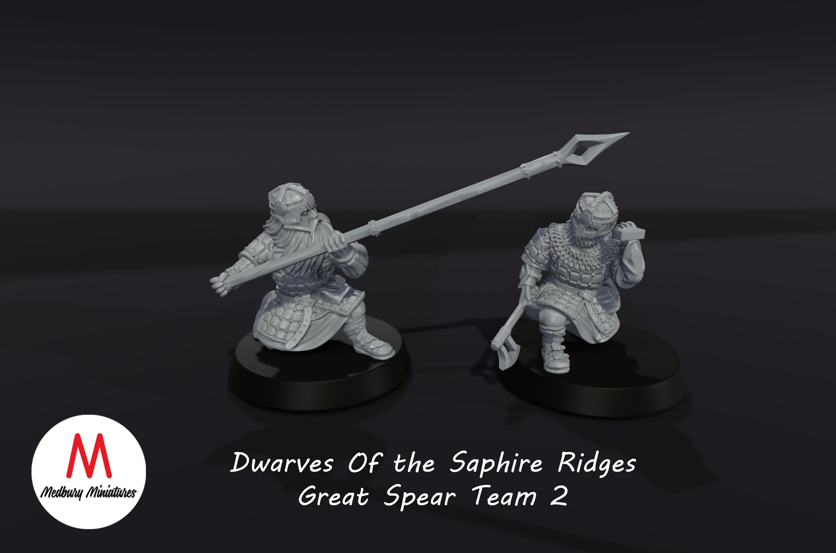 Téléchargement Dwarves Of The Saphire Ridges Dwarf Warriors With Axes - Foto 3