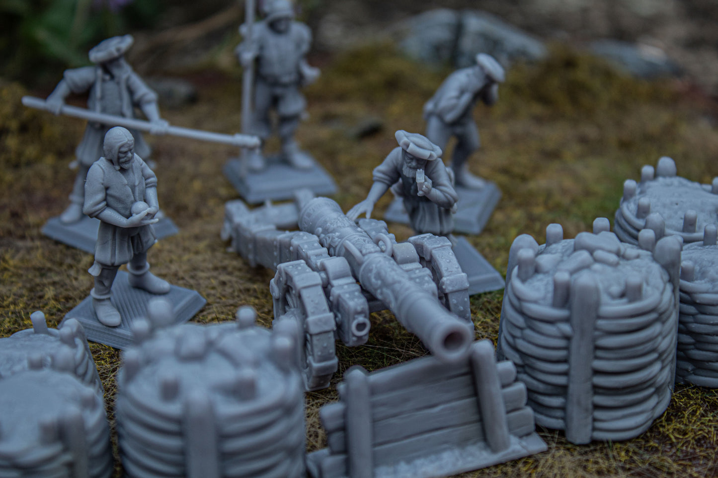 Sunland Artillery Battery - Highlands Miniatures