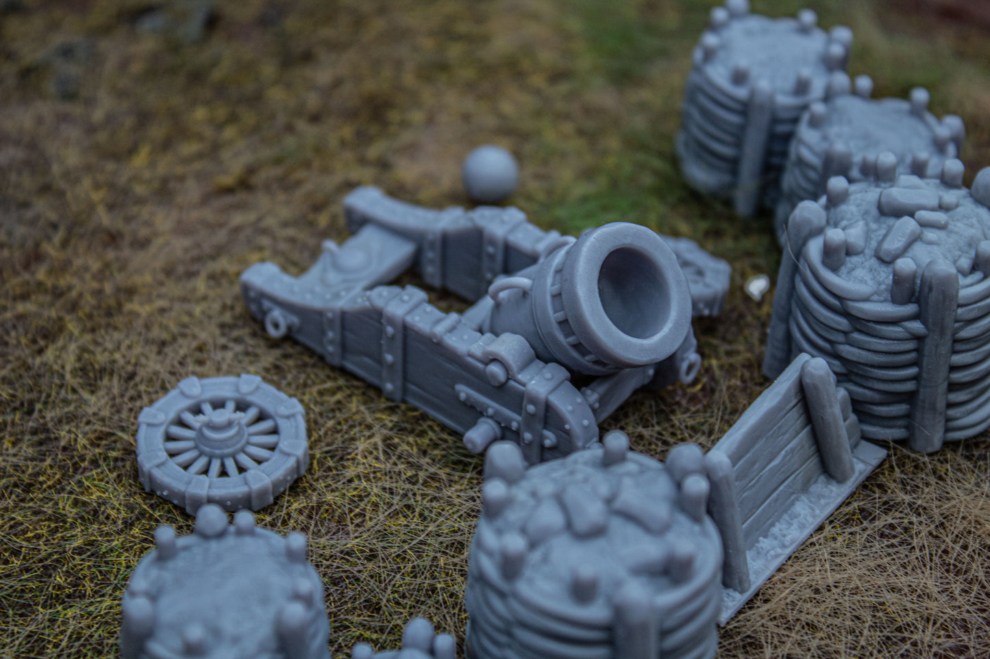 Sunland Artillery Battery - Highlands Miniatures