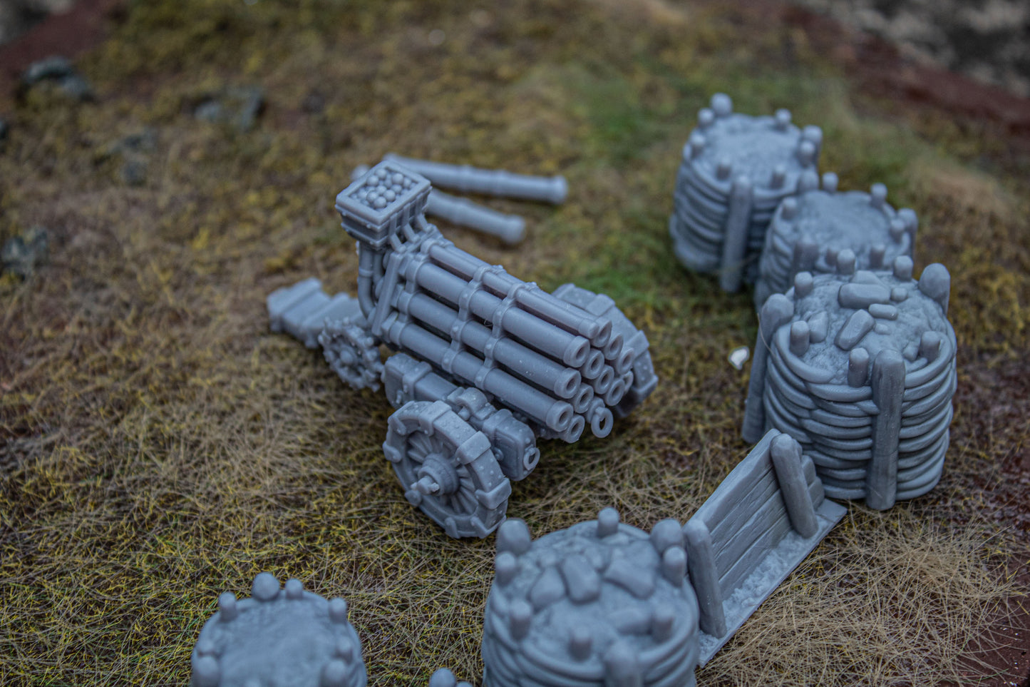 Sunland Artillery Battery - Highlands Miniatures